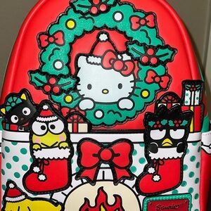 NWT LOUNGEFLY Hello Kitty & Friends Mini BackpackChristmas